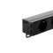 Adam Hall Cables 87470 - Mountable Power Strip 1U 4-way
