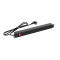 87471 - 19" Stromverteiler 1HE 8-Fach mit Schalter