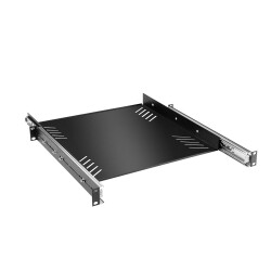 87556 - 19" Rack Tray 1U | with pull-out rails