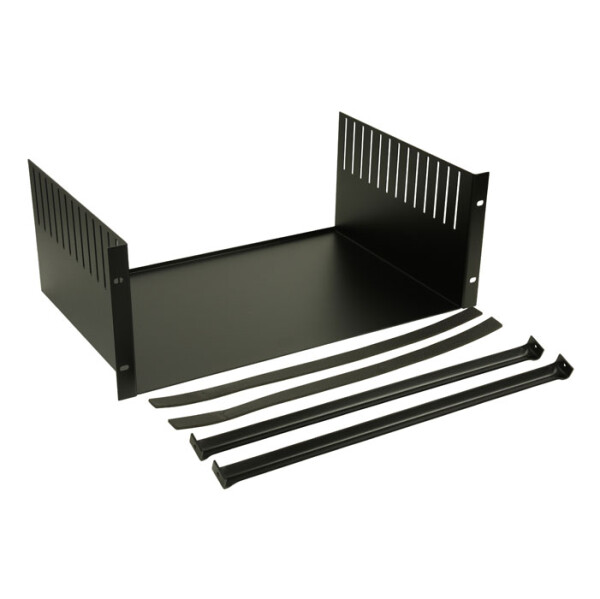 8758 - 19" Rack Tray 3U | with steel clamps