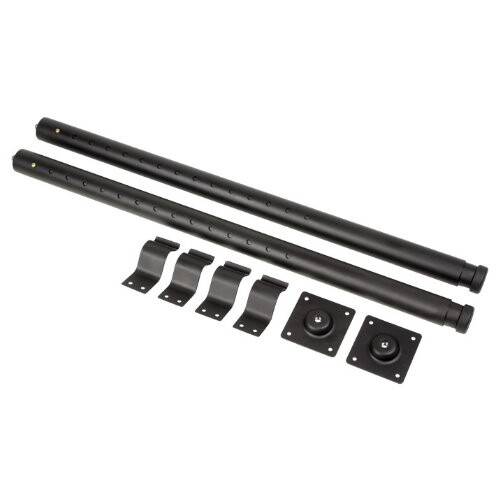 87991 - Set gambe da tavolo telescopico a cremagliera, estensibile da 73 a 118 cm