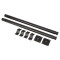 87991 - Set gambe da tavolo telescopico a cremagliera, estensibile da 73 a 118 cm