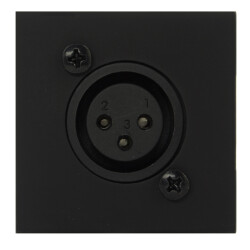 CP 43 XLFB - On-wall Connection Plate with XLR female...