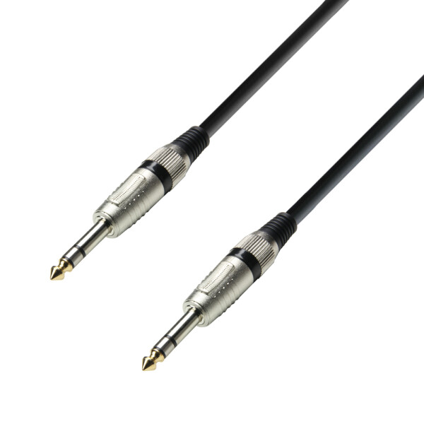 3 STAR BVV 0060 - Patchkabel | Adam Hall® Klinke TRS | 0,6 m