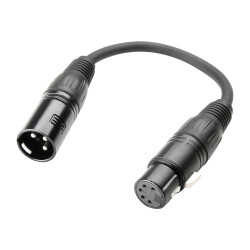 3 STAR DHM 0020 - Adapter DMX Kabel | Adam Hall® XLR...