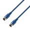 3 STAR MIDI 0075 BLUE - MIDI Cable | Adam Hall® MIDI 5-pole | 0.75 m