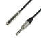 4 STAR BOV 0600 - Symmetrisches Kabel | Rean® Klinke Female TRS x Klinke TRS | 6 m