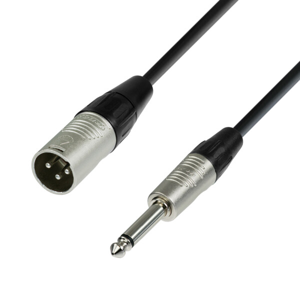 4 STAR MMP 0150 - Unsymmetrisches Kabel | Rean® XLR Male x Klinke TS | 1,5 m