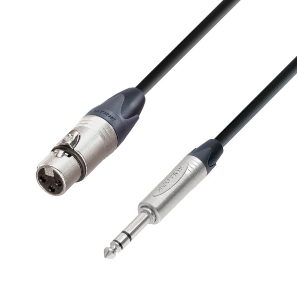 5 STAR BFV 0500 - Balanced Cable Neutrik® XLR female to Jack TRS | 5 m