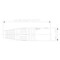 NC3MX - Connettore XLR a 3 poli maschio, nichelato