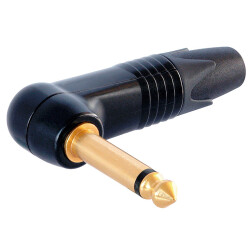 NP2RX-B - Klinke TS ® | Winkelstecker mit vergoldeten...