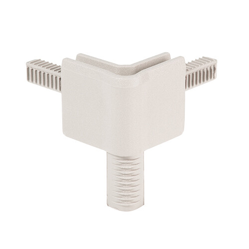 Q 4502 FAG - Coin pour Profilé dEmboîtement femelle gris-aluminium