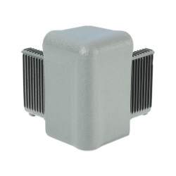Q 4504 AG - Corner for Lidmaker, Alu Grey