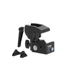 SUPER CLAMP - Universal Haken mit Knauf schwarz