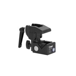 SUPER CLAMP - Universal Haken mit Knauf schwarz