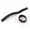 Adam Hall Cables VR 2030 BLK - Fascette Serracavi nere in velcro 300 x 20 mm