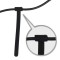 Adam Hall Cables VT 2520 - Hook and Loop Cable Tie 200 x 25 mm black