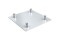 Square base plate male Deco-22 Quatro