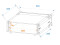 Effect Rack CO DD, 3U, 24cm deep, black