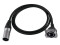 Patch Kabel XLR(M)/XLR(F) EB 1m sw