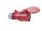 CEE Socket 32A 5pin rd