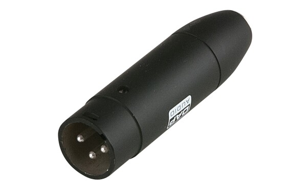 Mini 4-P XLR ater