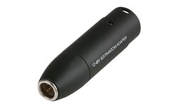 Mini 4-P XLR ater