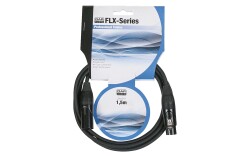 FLX01- bal. XLR/M 3 p. to XLR/F 3 p. 1,5 m X-type