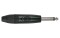 6.3mm Jack X-type Mono with Black endcap Black housing