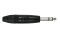 6.3mm Jack X-type Stereo with Black endcap Black housing