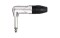 6.3mm Right-angle Jack X-type Mono with Black endcap Nickel housing