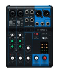 MG06, Live Mischpult, 6 Input