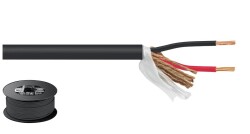 LS-Kabel 100m 2x2.5mm schwarz ECONOMY QUALITY