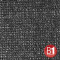 0155 X 45 B - Gauze Type 100 4 x 5 m with Eyelets, Black