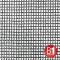 0156 X 34 B - Gaze Type 201 3x4 m confectionnée avec œillets noire