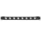 872230 - 19" gewinkelte Rackblende für 8x D-TYPE Buchsen