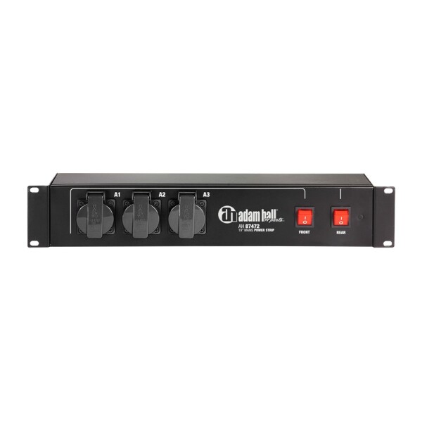 87472 - Multiprise secteur 9 prises rackable 19", 2U