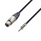 5 STAR MYF 0150 - Symmetrisches Kabel Neutrik® XLR female x Miniklinke TRS | 1,5 m