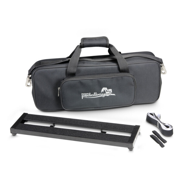 PEDALBAY® 50 S - Kompaktes Pedalboard mit Gepolsterter Tragetasche, 50 cm