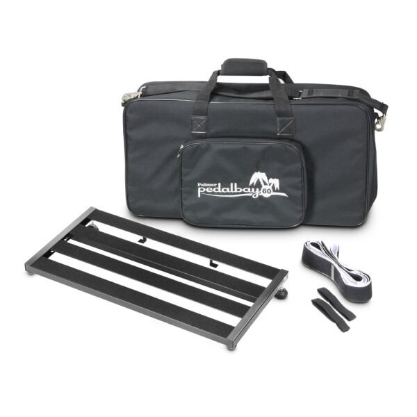 PEDALBAY® 60 - Variables Pedalboard mit Gepolsterter Tragetasche, 60 cm