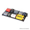 PEDALBAY® 60 - Variables Pedalboard mit Gepolsterter Tragetasche, 60 cm