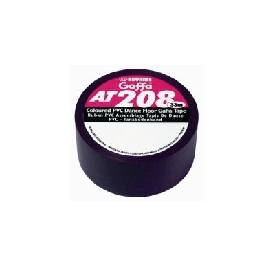 Advance AT 208 Tanzbodenband / Gaffa-Tape / Klebeband 50mm / 33m in schwarz