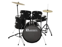 DS-200 Schlagzeug-Set, schwarz