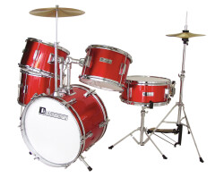 JDS-305 Kids Drum Set, red