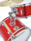 JDS-203 Kids Drum Set, red