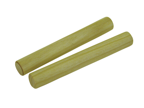 Hardwood Claves, nature 2x