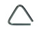 Triangle 10 cm with beater