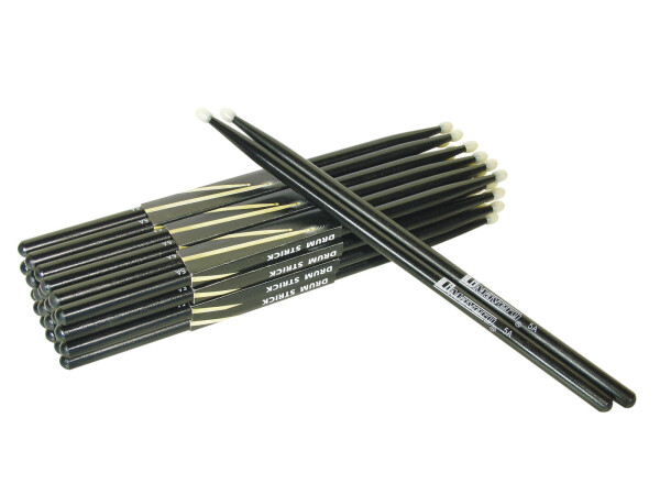 DDS-5A Drumsticks,Ahorn, schwarz