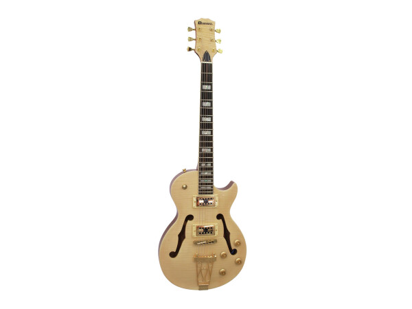 LP-600 E-Guitar, nature maple