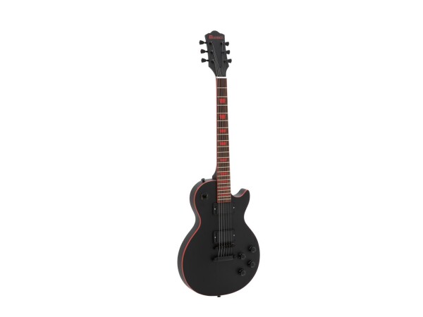 LP-800 E-Gitarre, matt schwarz